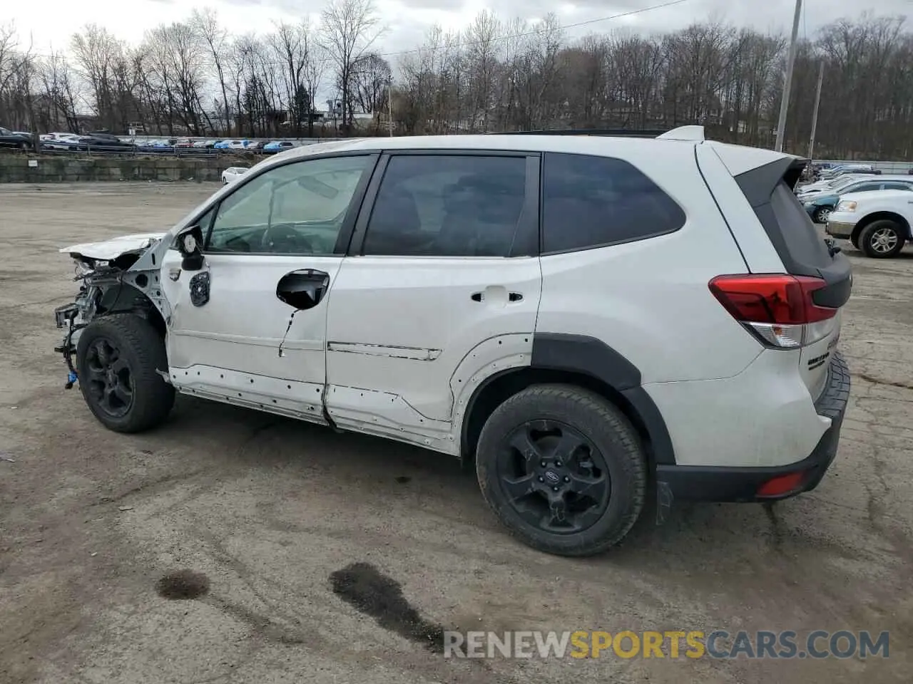 2 Photograph of a damaged car JF2SKALC3NH461993 SUBARU FORESTER 2022