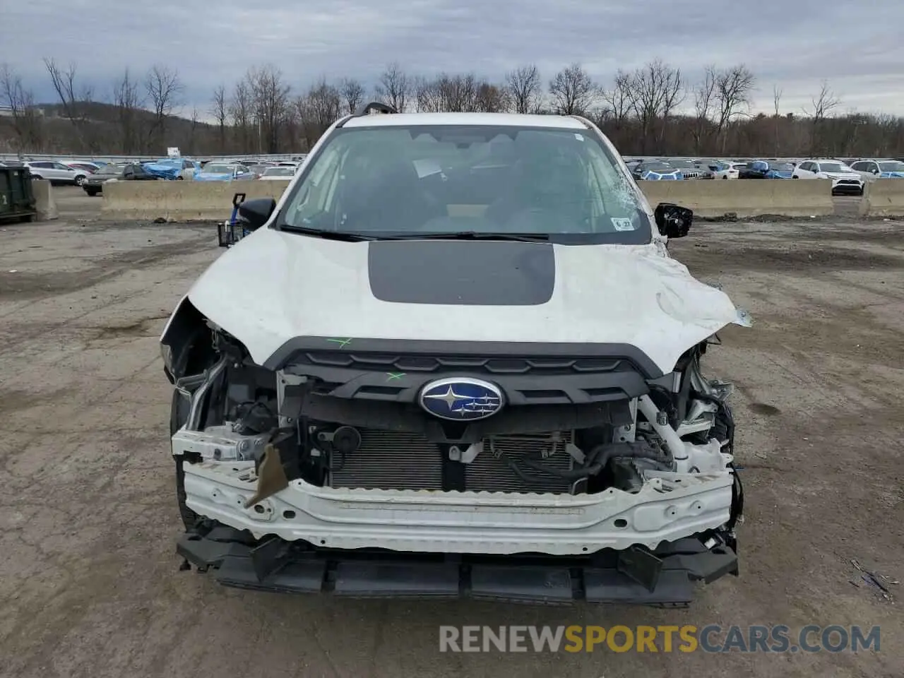 5 Photograph of a damaged car JF2SKALC3NH461993 SUBARU FORESTER 2022