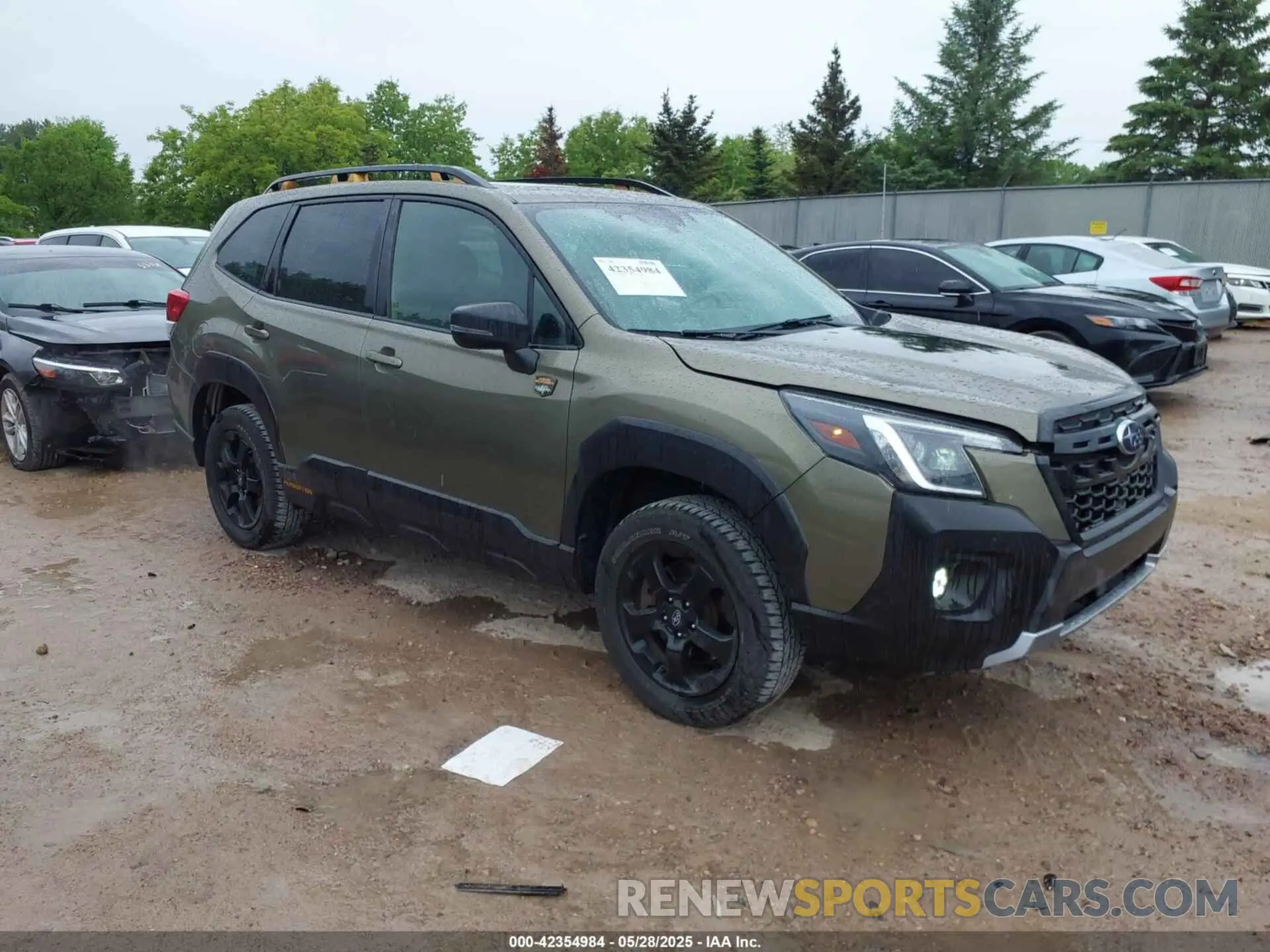 1 Photograph of a damaged car JF2SKALC5NH416327 SUBARU FORESTER 2022
