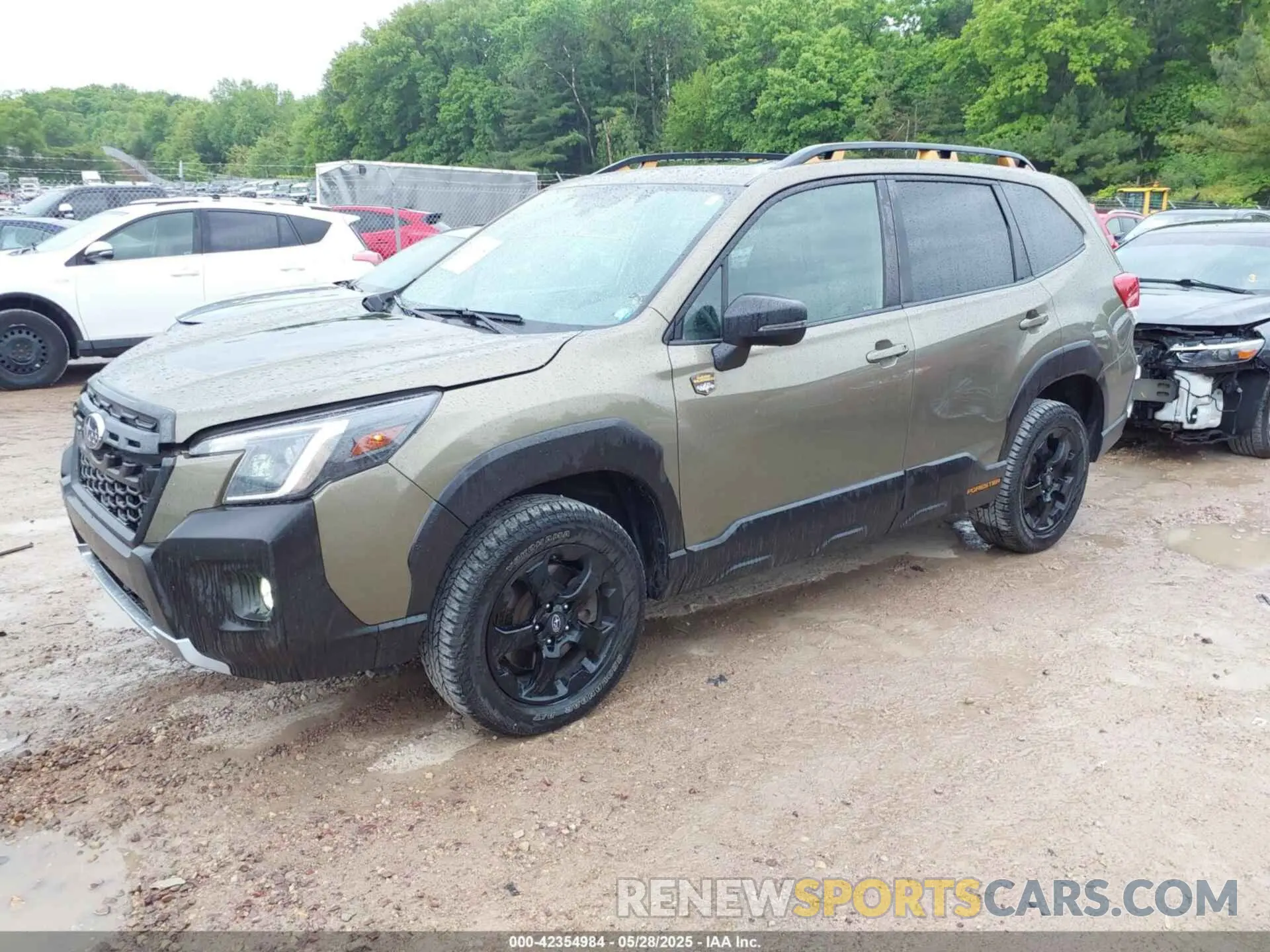 2 Photograph of a damaged car JF2SKALC5NH416327 SUBARU FORESTER 2022