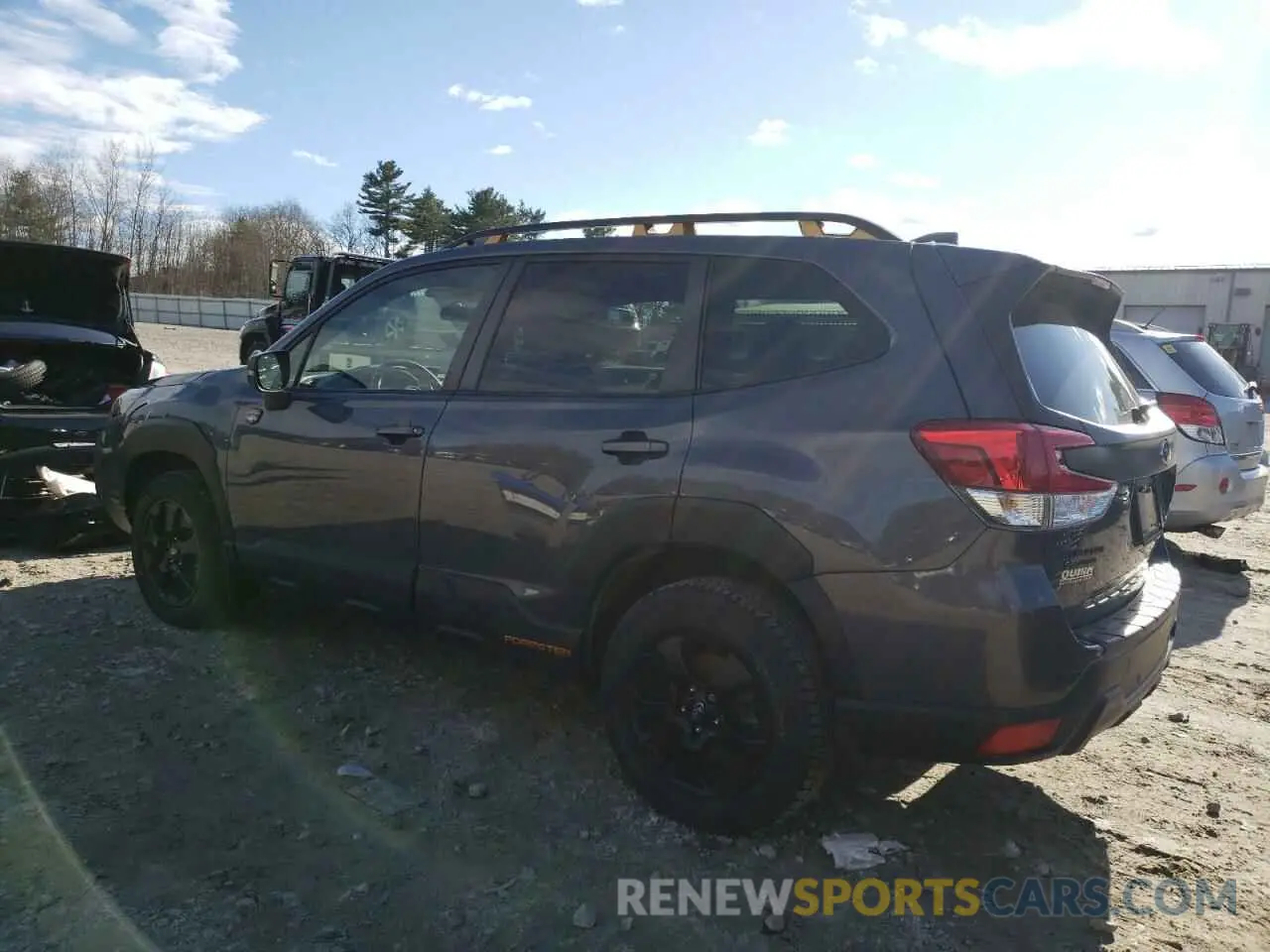 2 Photograph of a damaged car JF2SKAMC0NH502384 SUBARU FORESTER 2022