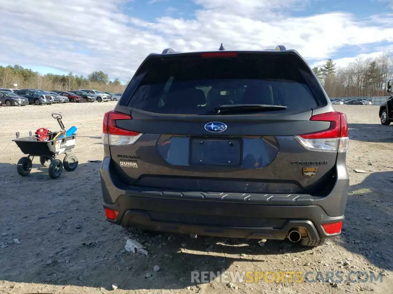 6 Photograph of a damaged car JF2SKAMC0NH502384 SUBARU FORESTER 2022