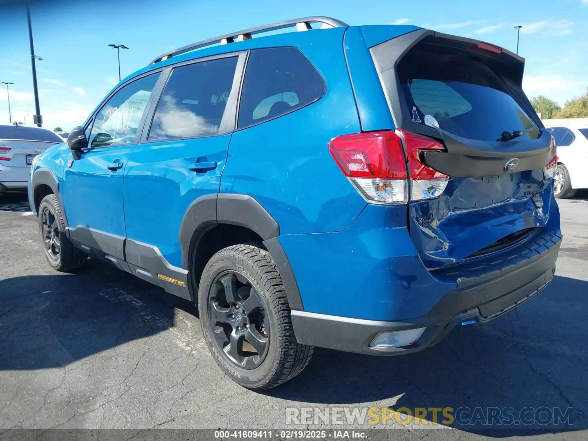 3 Photograph of a damaged car JF2SKAMC0NH502675 SUBARU FORESTER 2022