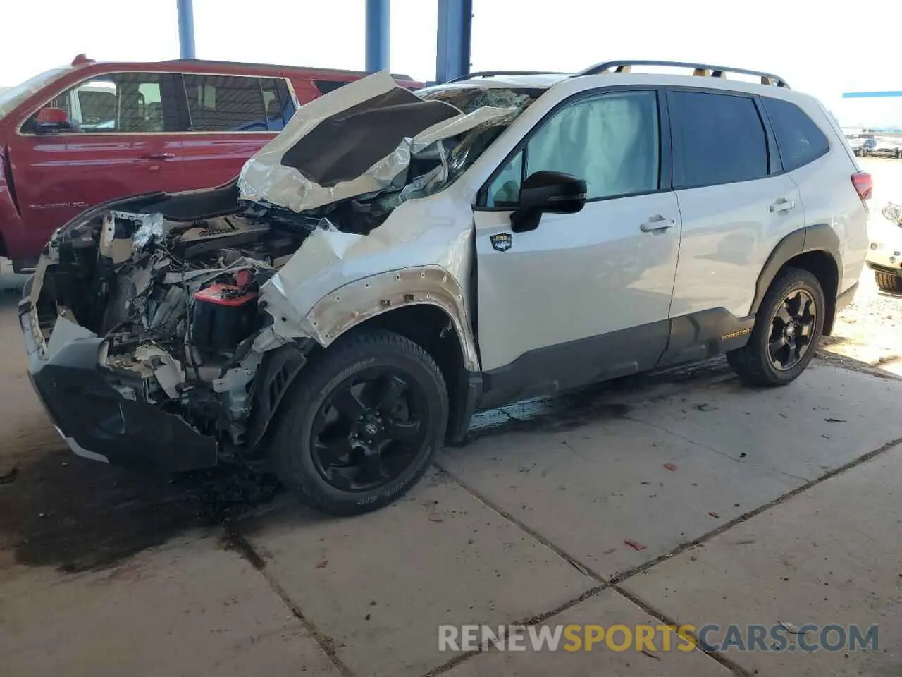 1 Photograph of a damaged car JF2SKAMC0NH529102 SUBARU FORESTER 2022