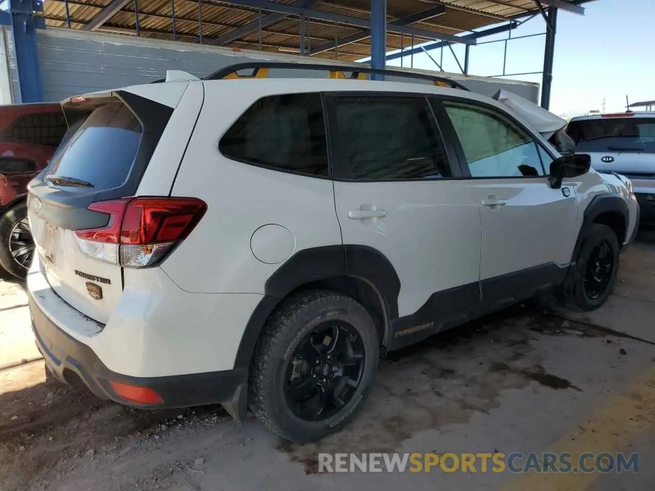 3 Photograph of a damaged car JF2SKAMC0NH529102 SUBARU FORESTER 2022