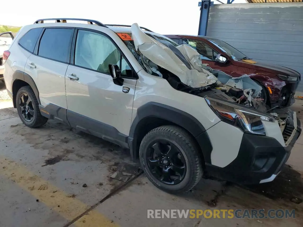 4 Photograph of a damaged car JF2SKAMC0NH529102 SUBARU FORESTER 2022