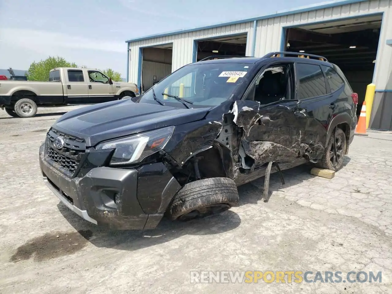 1 Photograph of a damaged car JF2SKAMC1NH421281 SUBARU FORESTER 2022