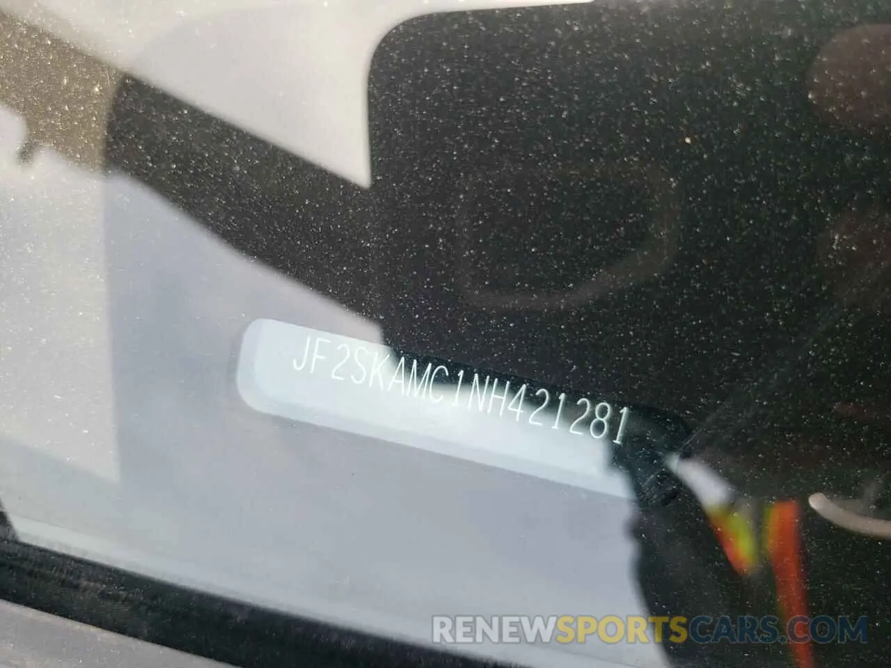 13 Photograph of a damaged car JF2SKAMC1NH421281 SUBARU FORESTER 2022