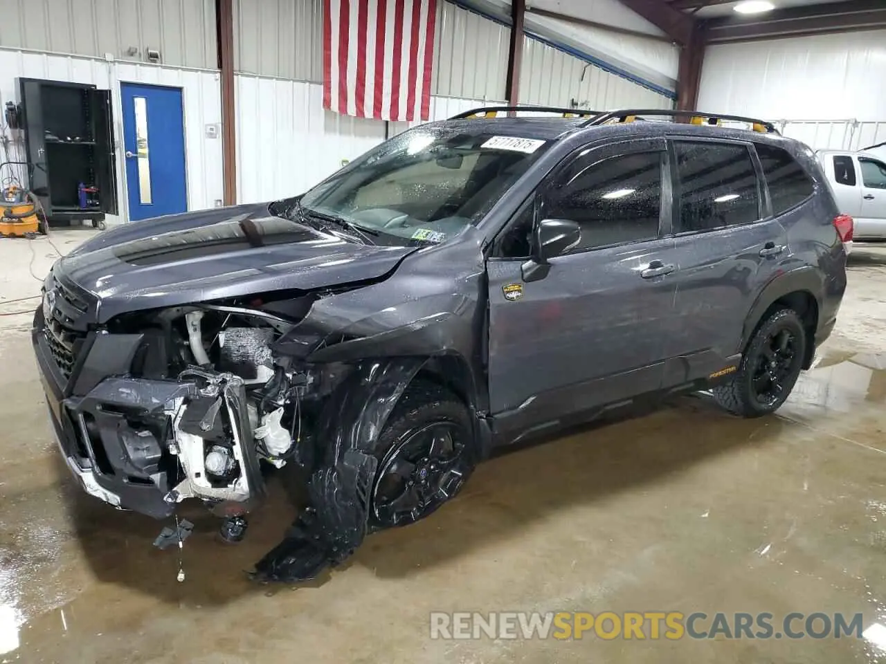 1 Photograph of a damaged car JF2SKAMC1NH426545 SUBARU FORESTER 2022