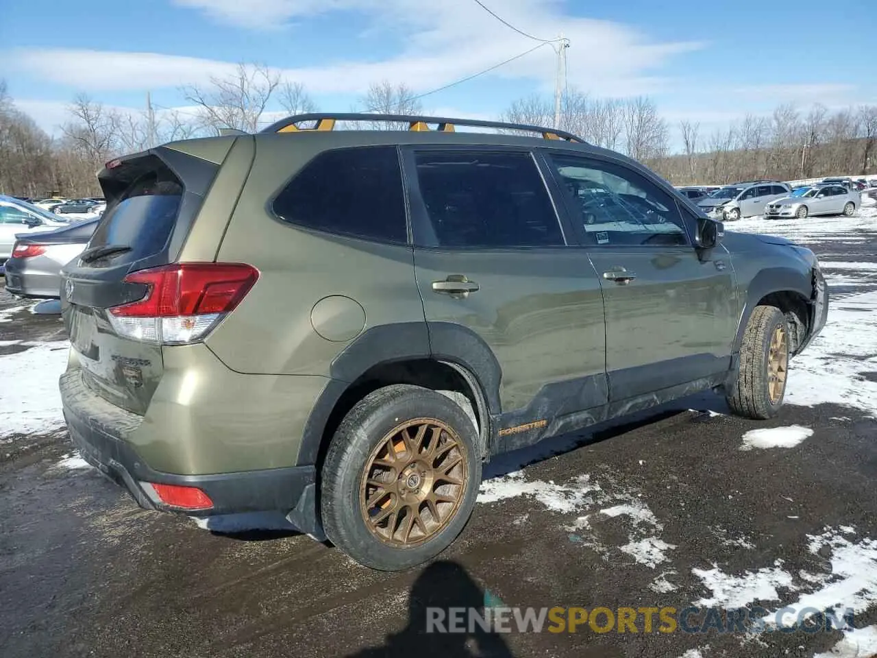 3 Photograph of a damaged car JF2SKAMC1NH430045 SUBARU FORESTER 2022