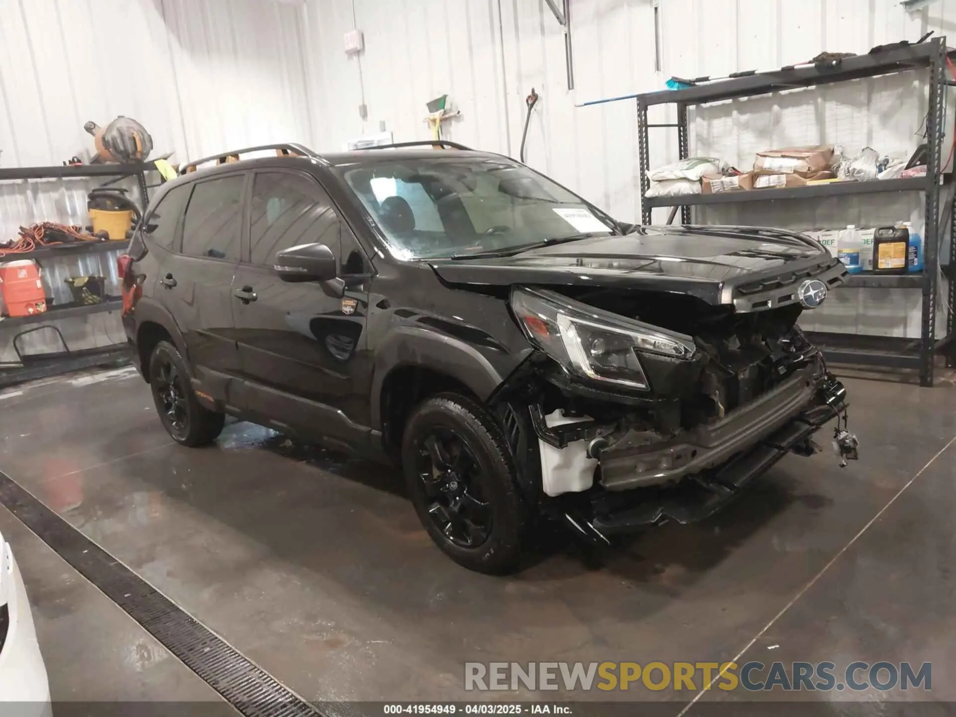 1 Photograph of a damaged car JF2SKAMC2NH406983 SUBARU FORESTER 2022