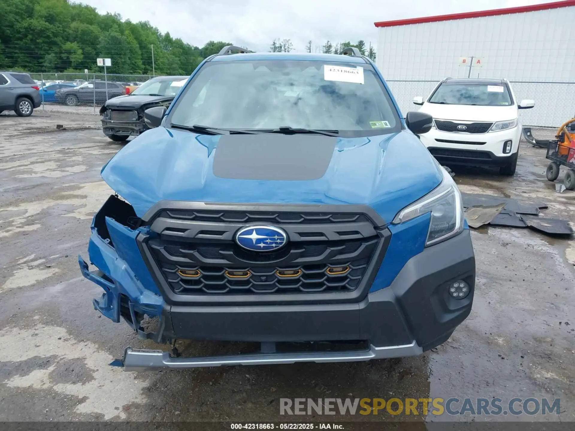 13 Photograph of a damaged car JF2SKAMC2NH436971 SUBARU FORESTER 2022