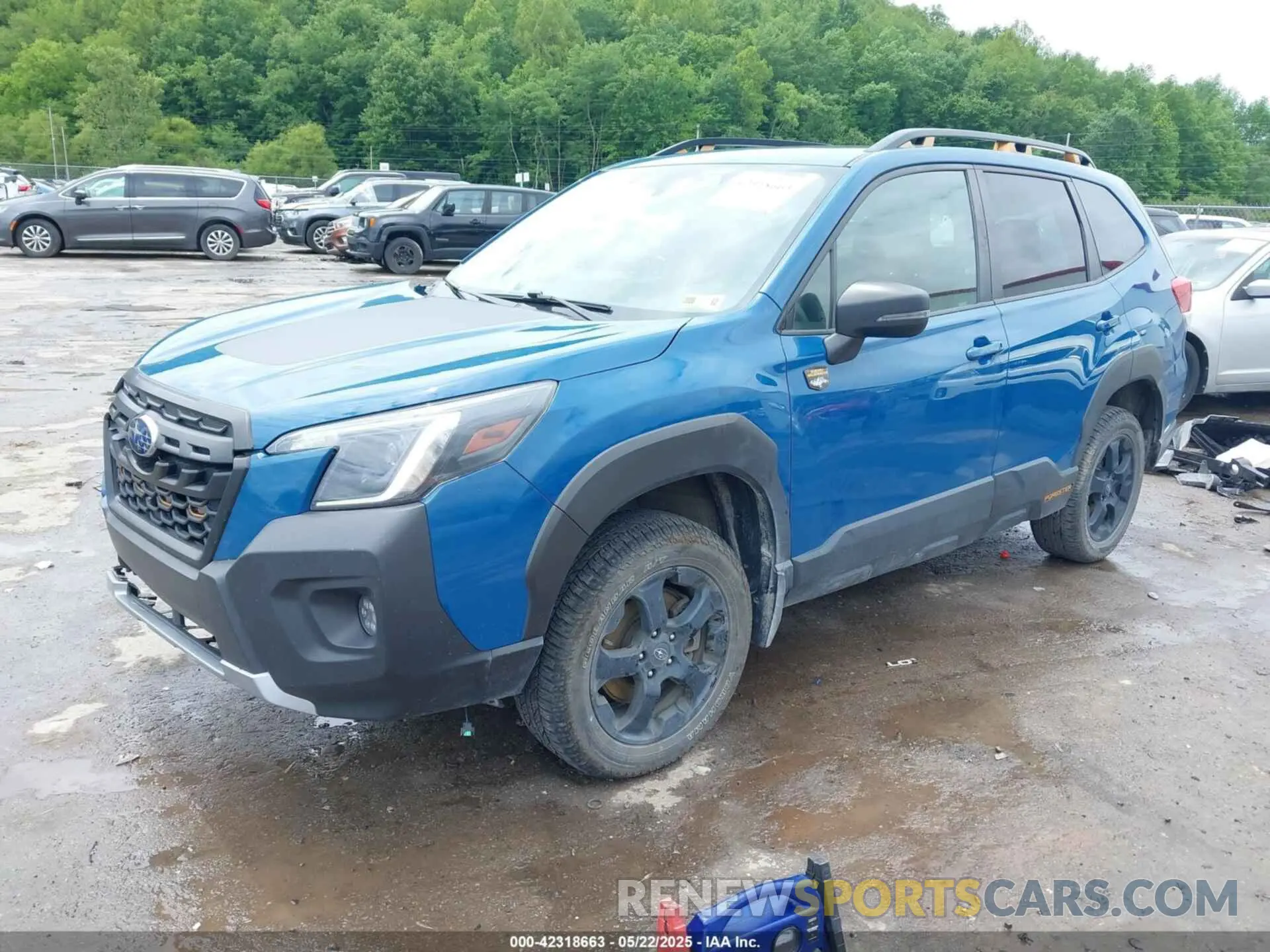 2 Photograph of a damaged car JF2SKAMC2NH436971 SUBARU FORESTER 2022
