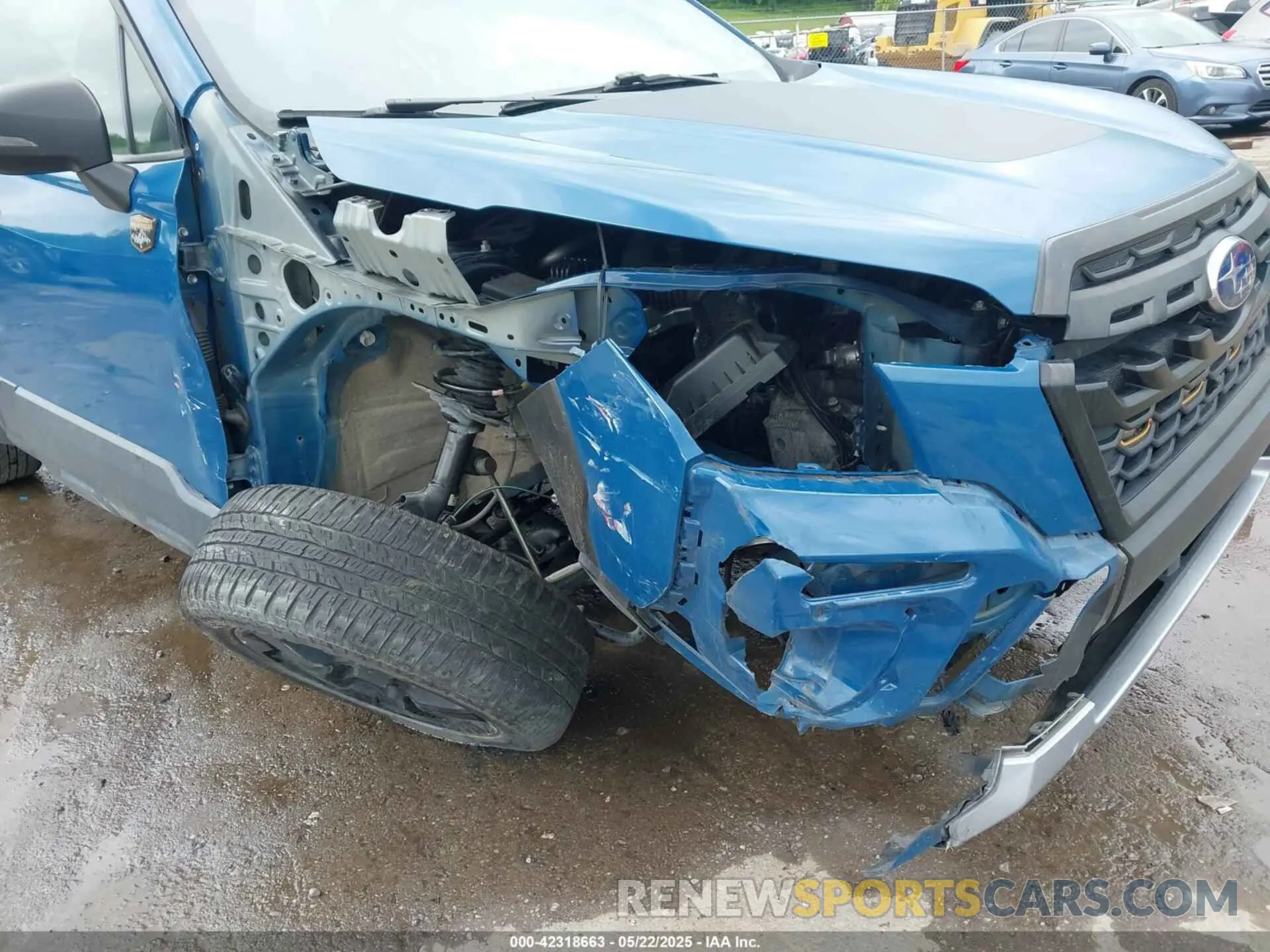 6 Photograph of a damaged car JF2SKAMC2NH436971 SUBARU FORESTER 2022