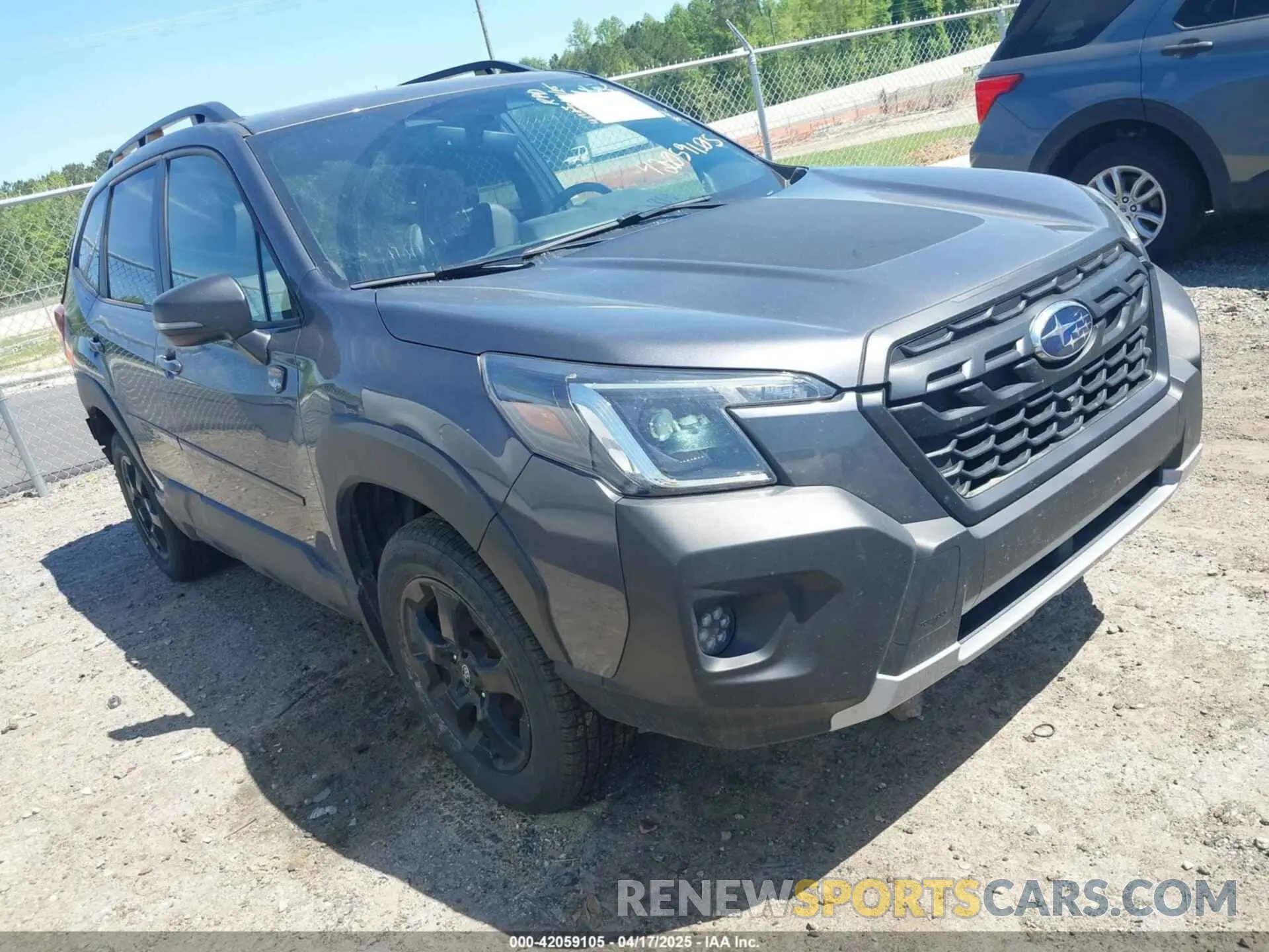 1 Photograph of a damaged car JF2SKAMC2NH493302 SUBARU FORESTER 2022