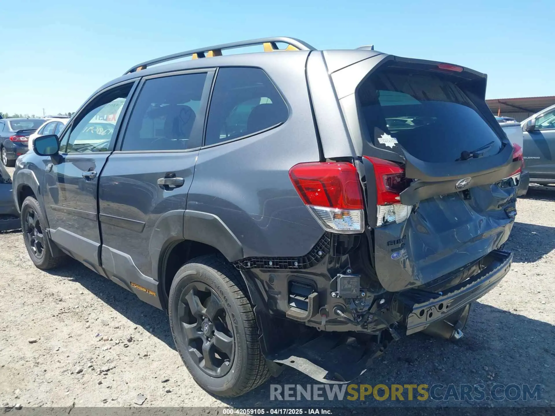3 Photograph of a damaged car JF2SKAMC2NH493302 SUBARU FORESTER 2022
