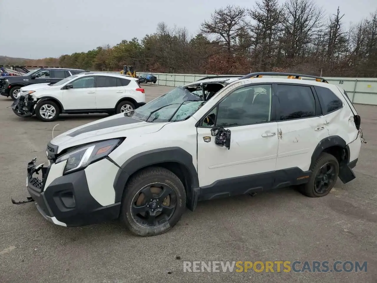 1 Photograph of a damaged car JF2SKAMC2NH497110 SUBARU FORESTER 2022