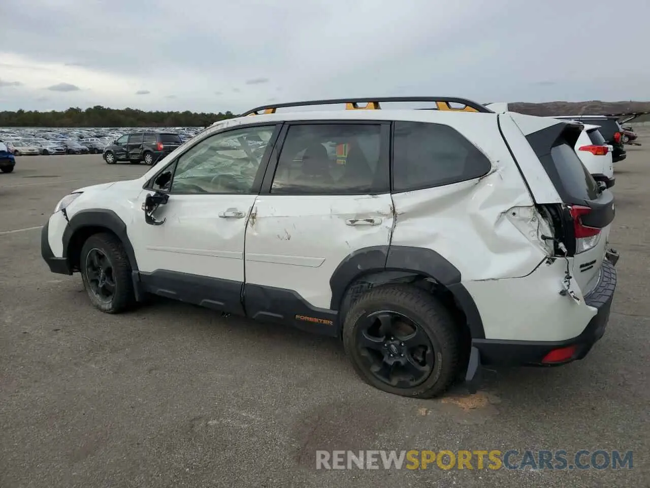 2 Photograph of a damaged car JF2SKAMC2NH497110 SUBARU FORESTER 2022