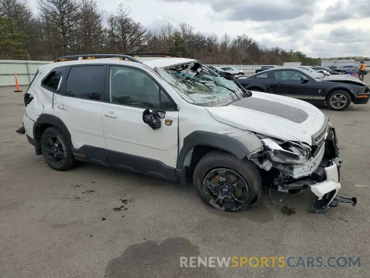 4 Photograph of a damaged car JF2SKAMC2NH497110 SUBARU FORESTER 2022