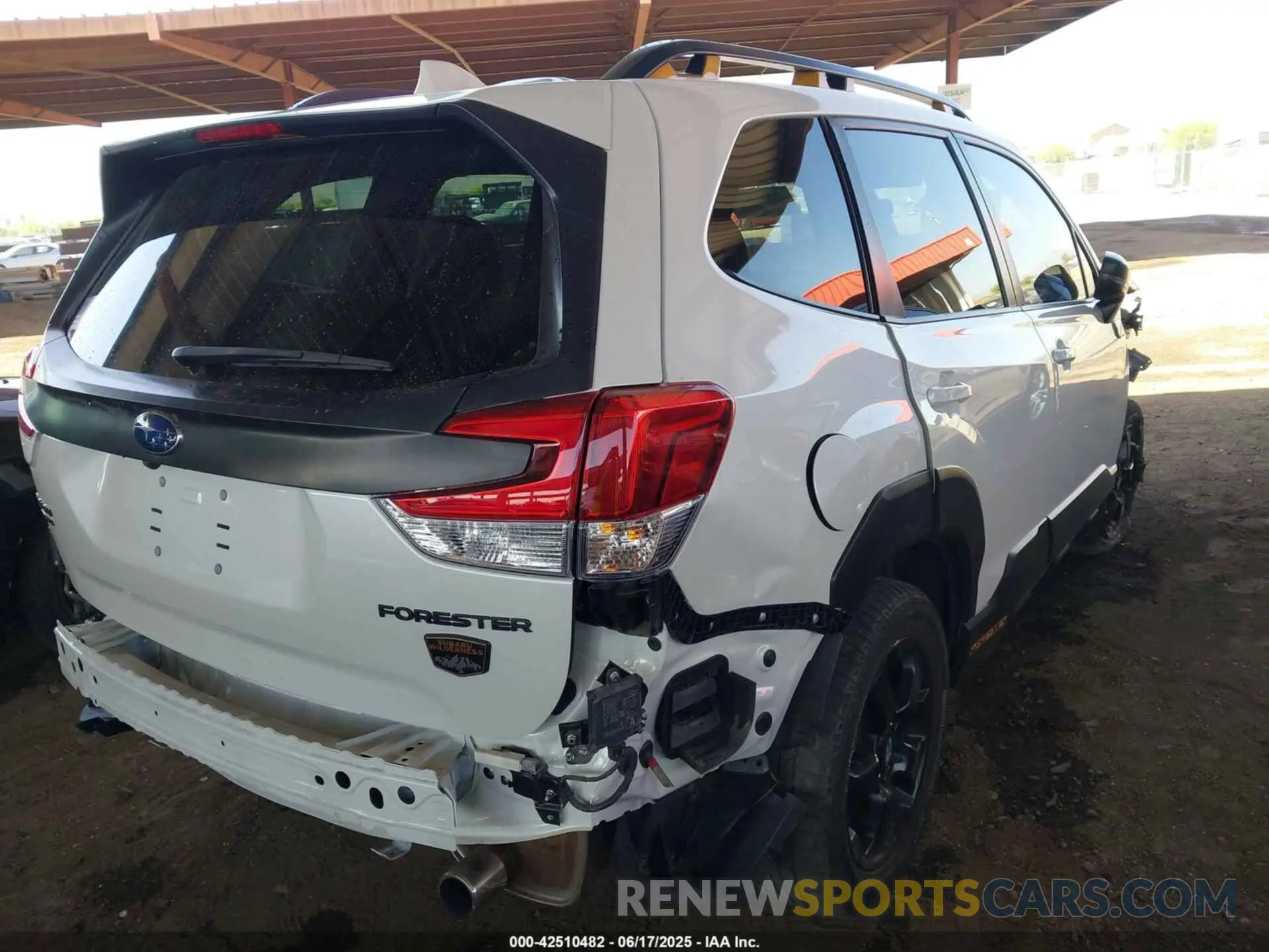 4 Photograph of a damaged car JF2SKAMC3NH401355 SUBARU FORESTER 2022