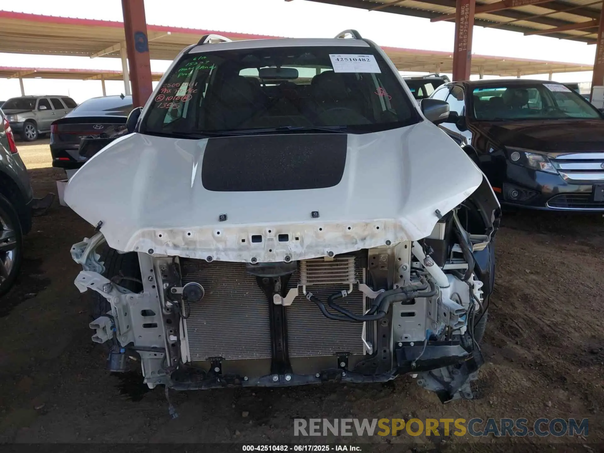 6 Photograph of a damaged car JF2SKAMC3NH401355 SUBARU FORESTER 2022