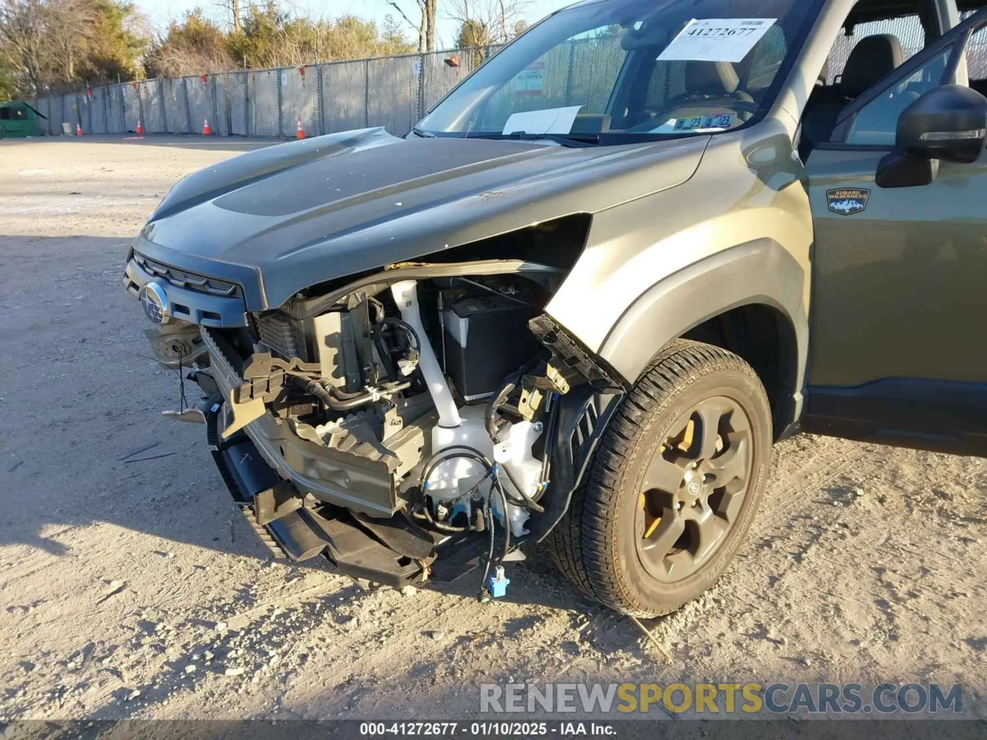 18 Photograph of a damaged car JF2SKAMC3NH439278 SUBARU FORESTER 2022