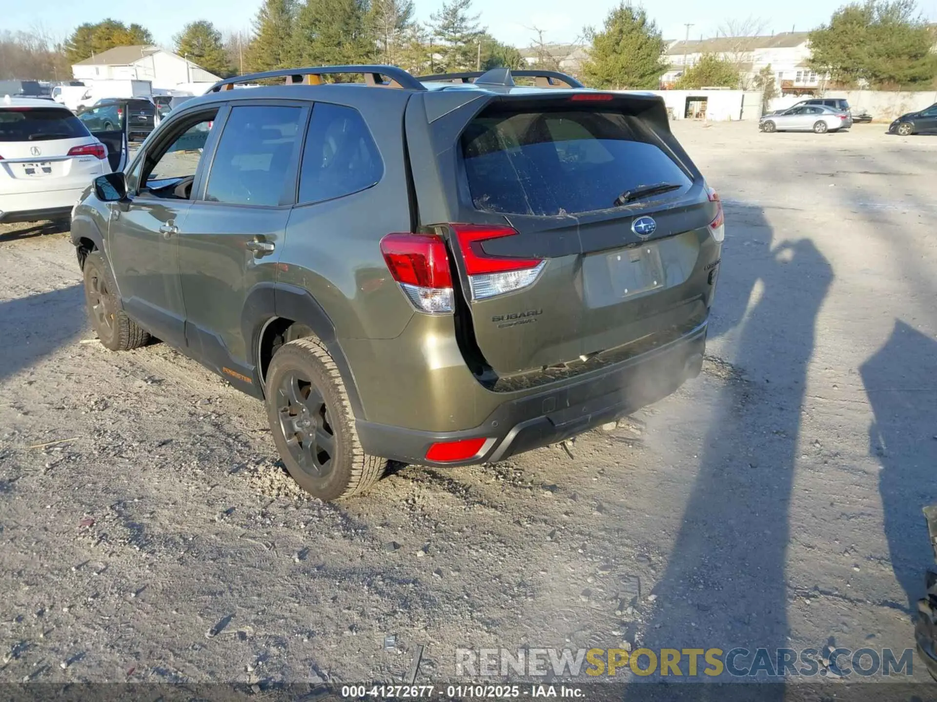 3 Photograph of a damaged car JF2SKAMC3NH439278 SUBARU FORESTER 2022