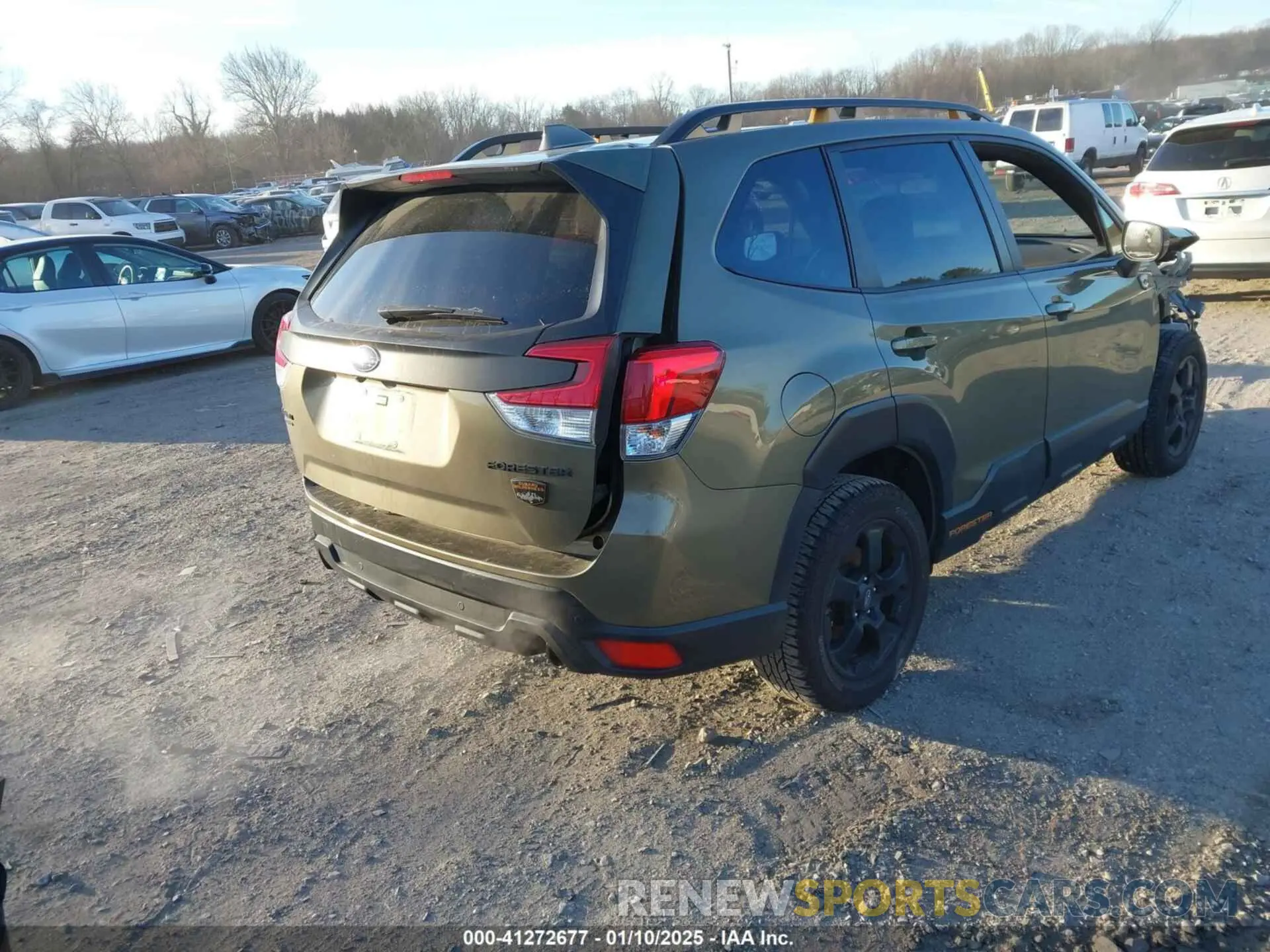 4 Photograph of a damaged car JF2SKAMC3NH439278 SUBARU FORESTER 2022