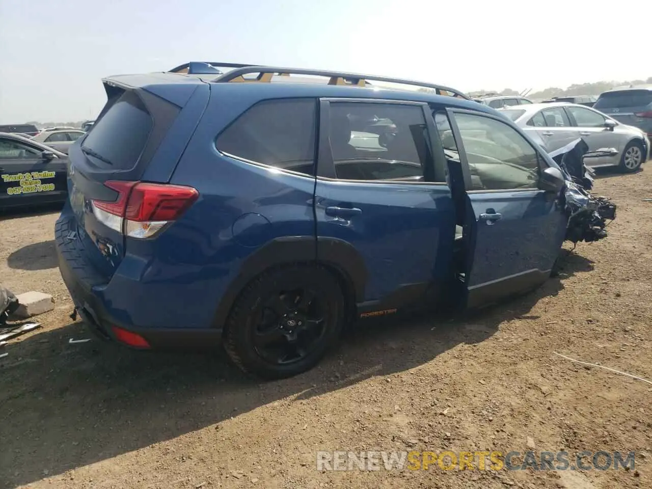 3 Photograph of a damaged car JF2SKAMC3NH470112 SUBARU FORESTER 2022