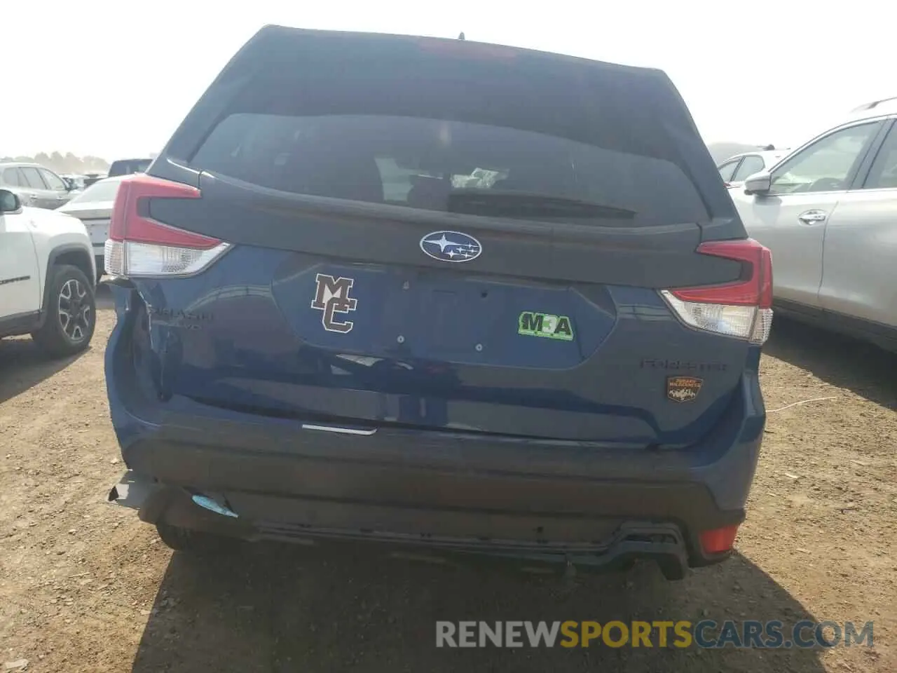 6 Photograph of a damaged car JF2SKAMC3NH470112 SUBARU FORESTER 2022
