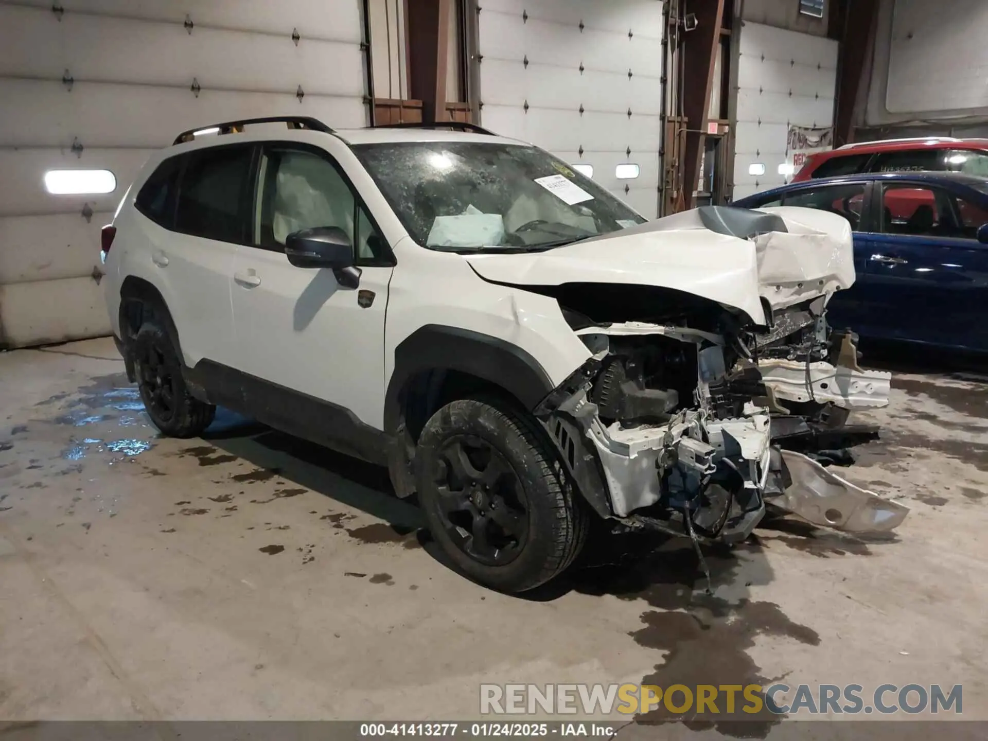 1 Photograph of a damaged car JF2SKAMC3NH495088 SUBARU FORESTER 2022
