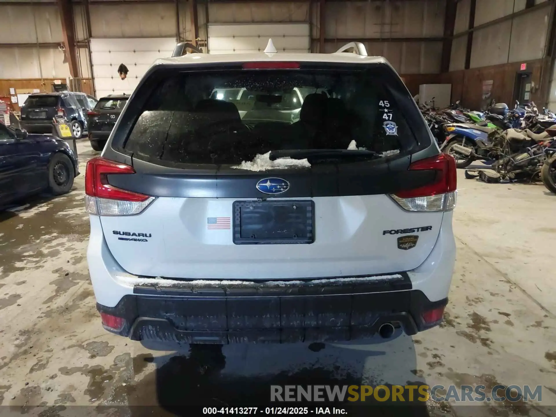 16 Photograph of a damaged car JF2SKAMC3NH495088 SUBARU FORESTER 2022