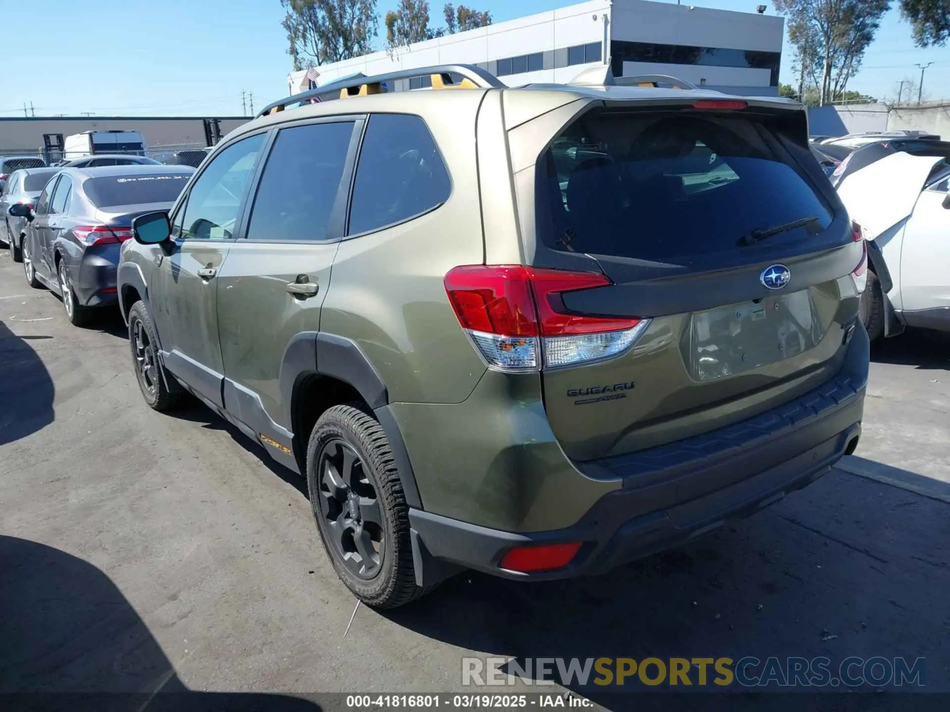 3 Photograph of a damaged car JF2SKAMC3NH502590 SUBARU FORESTER 2022