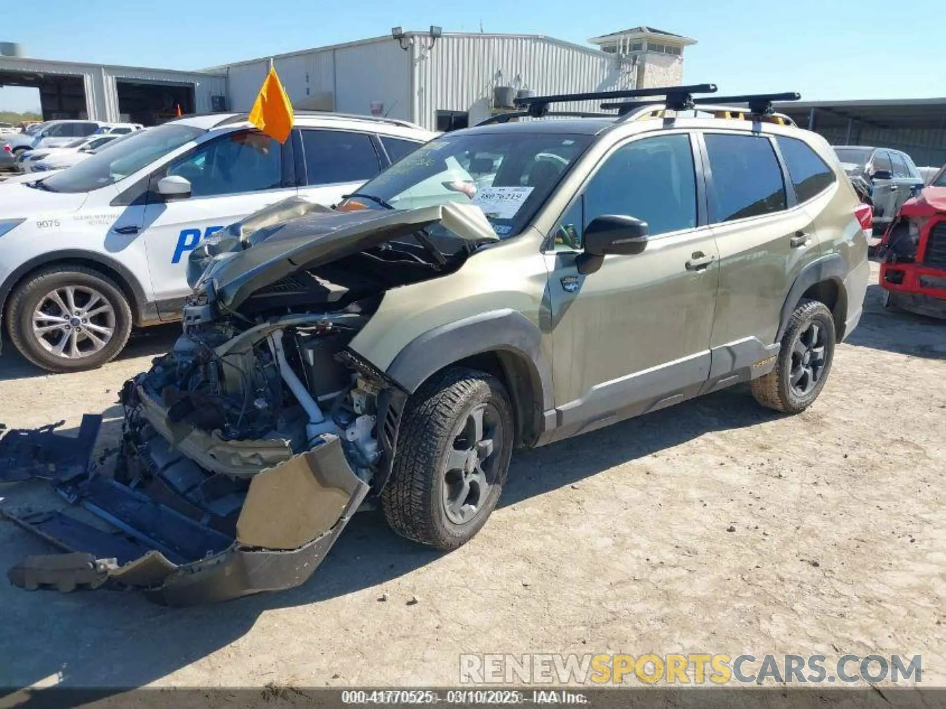2 Photograph of a damaged car JF2SKAMC4NH403065 SUBARU FORESTER 2022