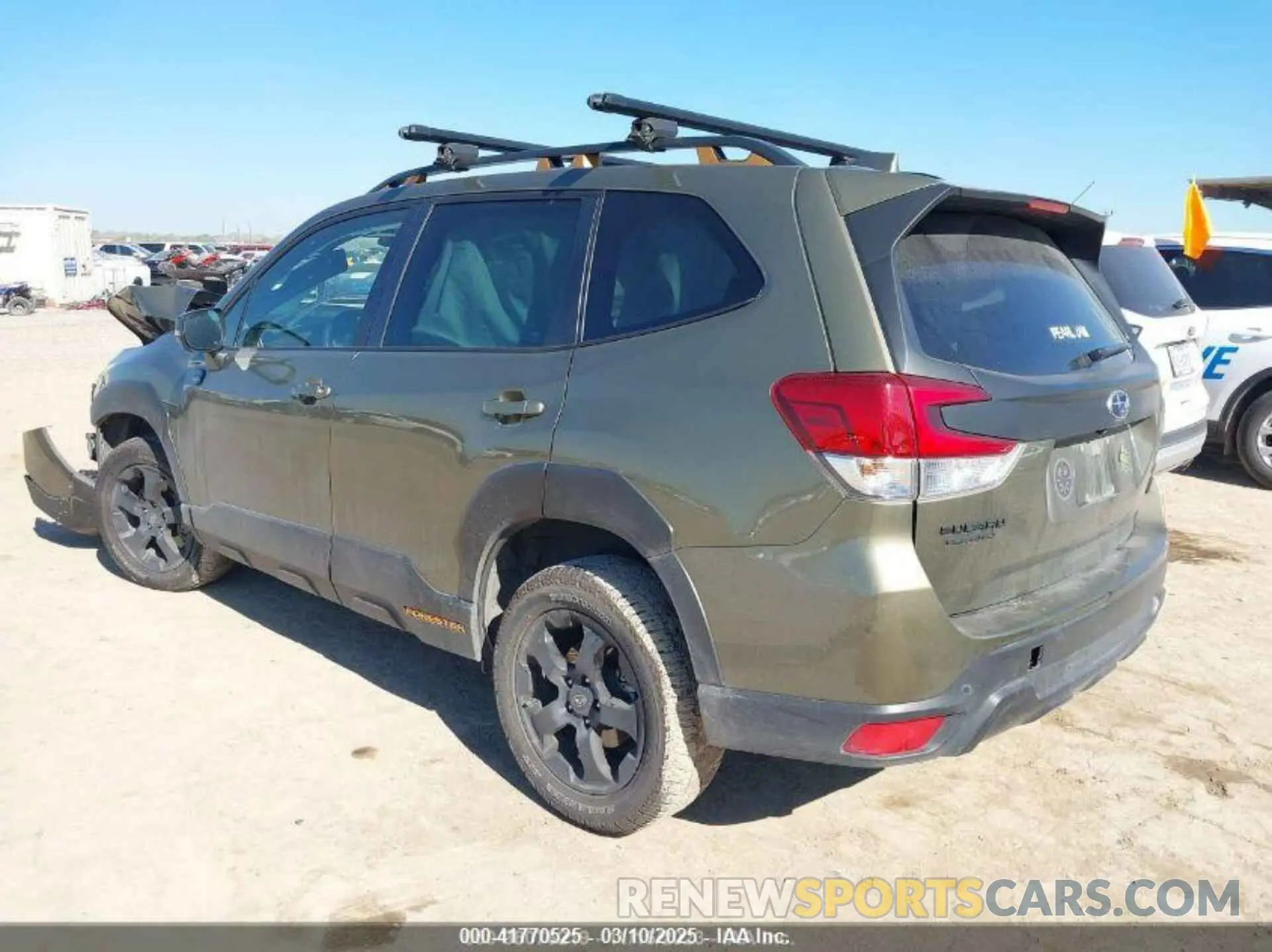 3 Photograph of a damaged car JF2SKAMC4NH403065 SUBARU FORESTER 2022
