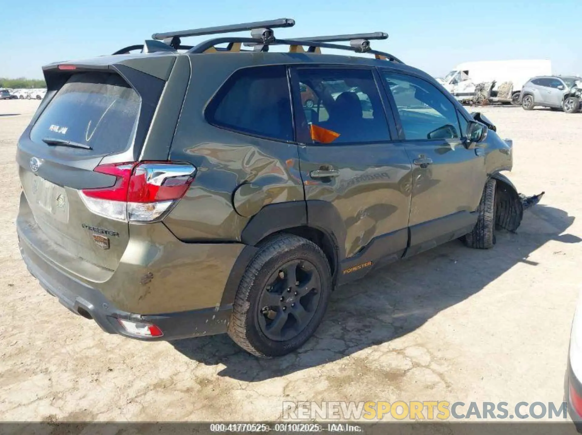 4 Photograph of a damaged car JF2SKAMC4NH403065 SUBARU FORESTER 2022
