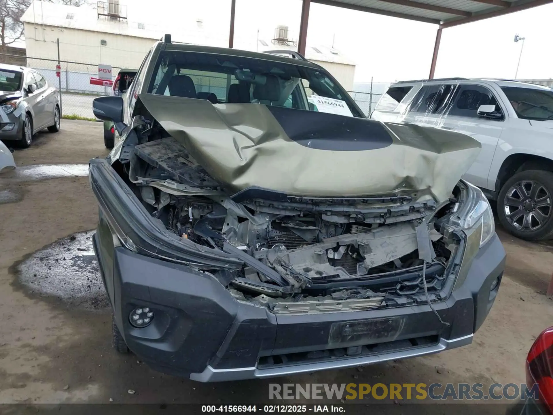 12 Photograph of a damaged car JF2SKAMC4NH421923 SUBARU FORESTER 2022