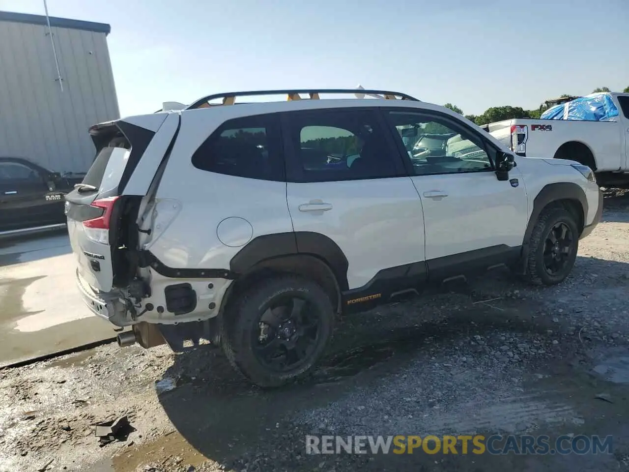 3 Photograph of a damaged car JF2SKAMC4NH495679 SUBARU FORESTER 2022