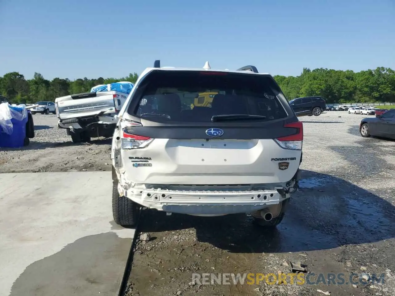 6 Photograph of a damaged car JF2SKAMC4NH495679 SUBARU FORESTER 2022