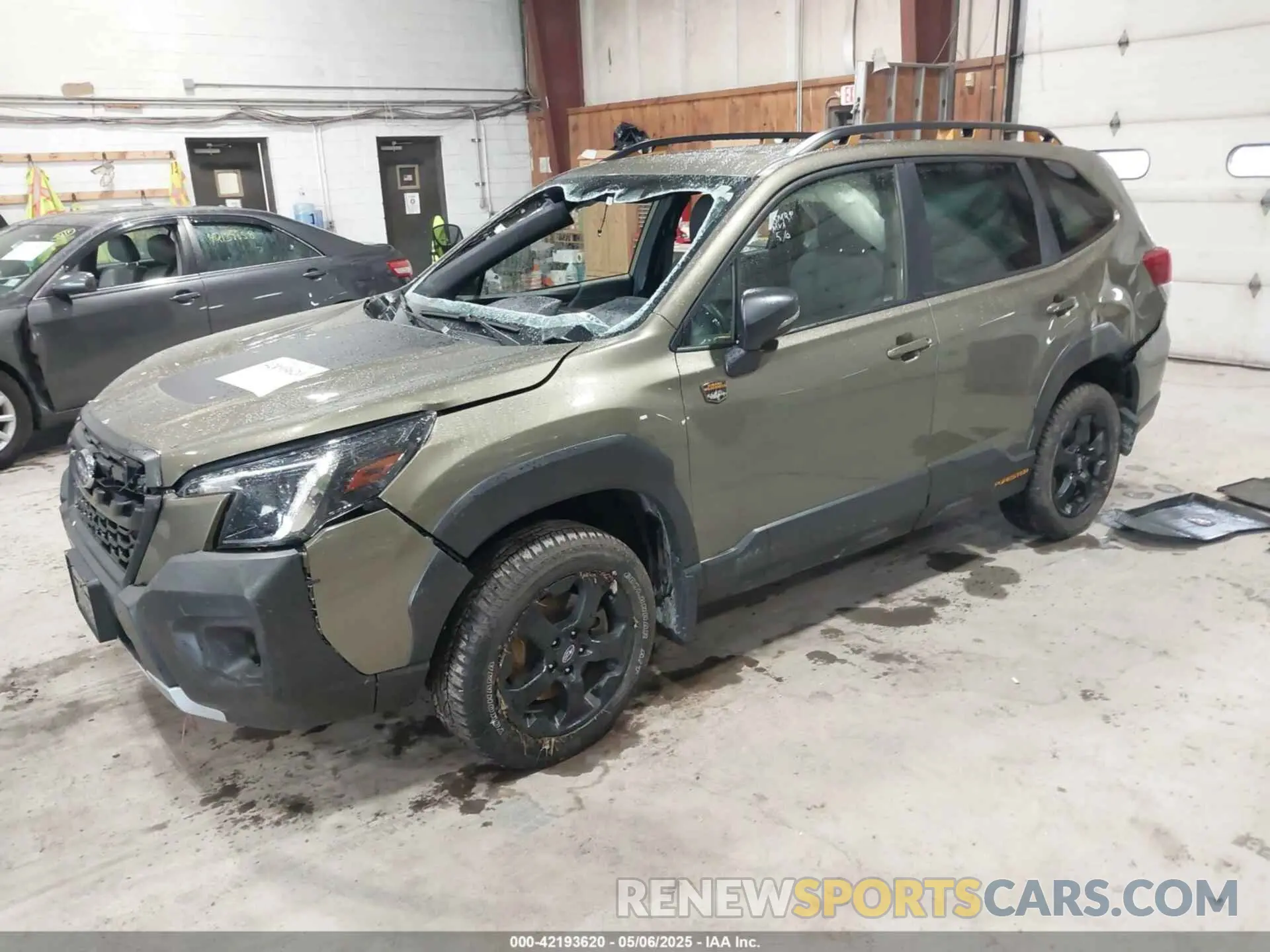 2 Photograph of a damaged car JF2SKAMC4NH498484 SUBARU FORESTER 2022