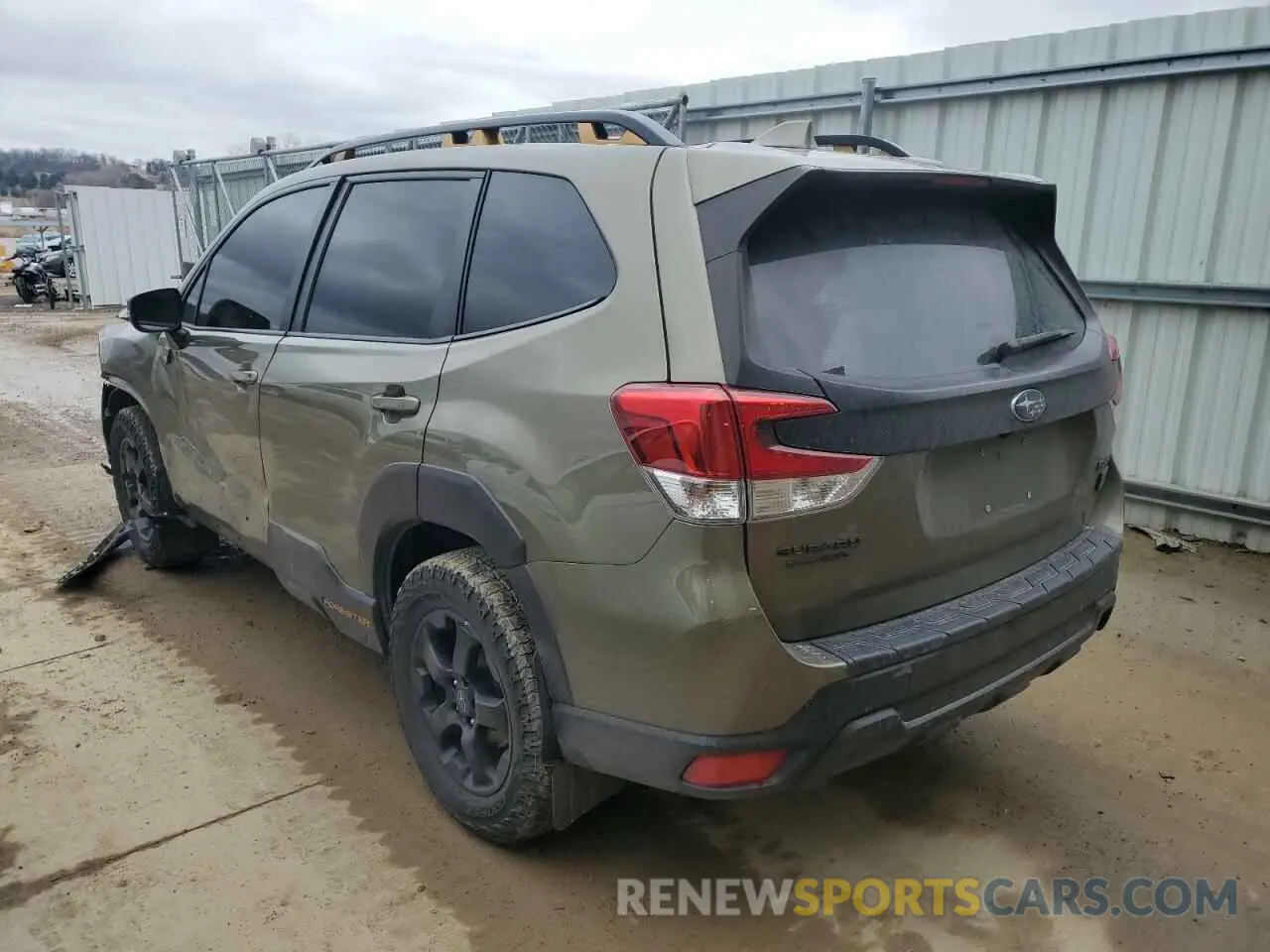 2 Photograph of a damaged car JF2SKAMC5NH406752 SUBARU FORESTER 2022