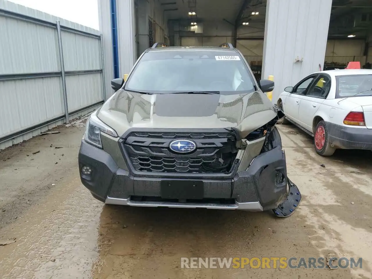 5 Photograph of a damaged car JF2SKAMC5NH406752 SUBARU FORESTER 2022