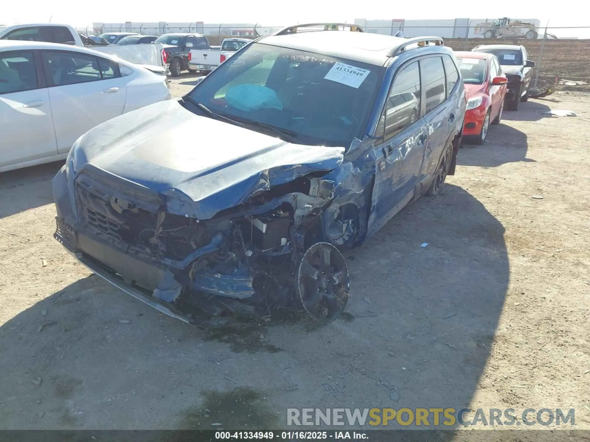2 Photograph of a damaged car JF2SKAMC5NH426659 SUBARU FORESTER 2022