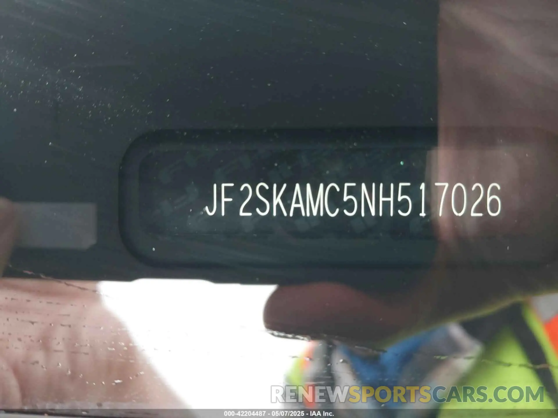 9 Photograph of a damaged car JF2SKAMC5NH517026 SUBARU FORESTER 2022