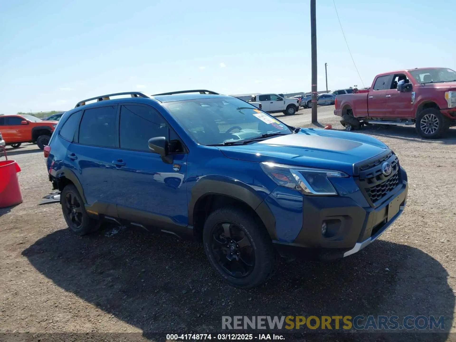 14 Photograph of a damaged car JF2SKAMC5NH523392 SUBARU FORESTER 2022