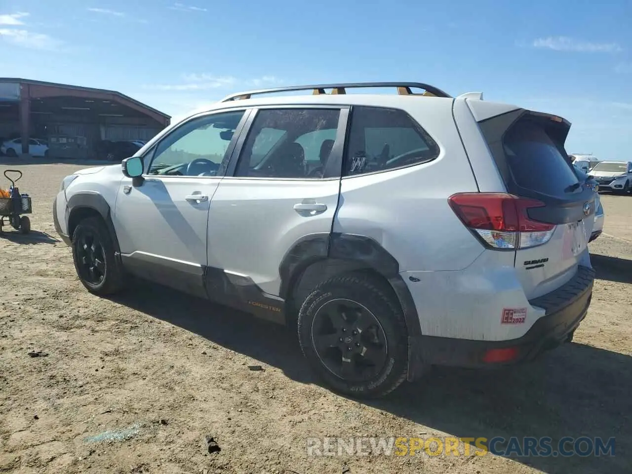 2 Photograph of a damaged car JF2SKAMC6NH405531 SUBARU FORESTER 2022