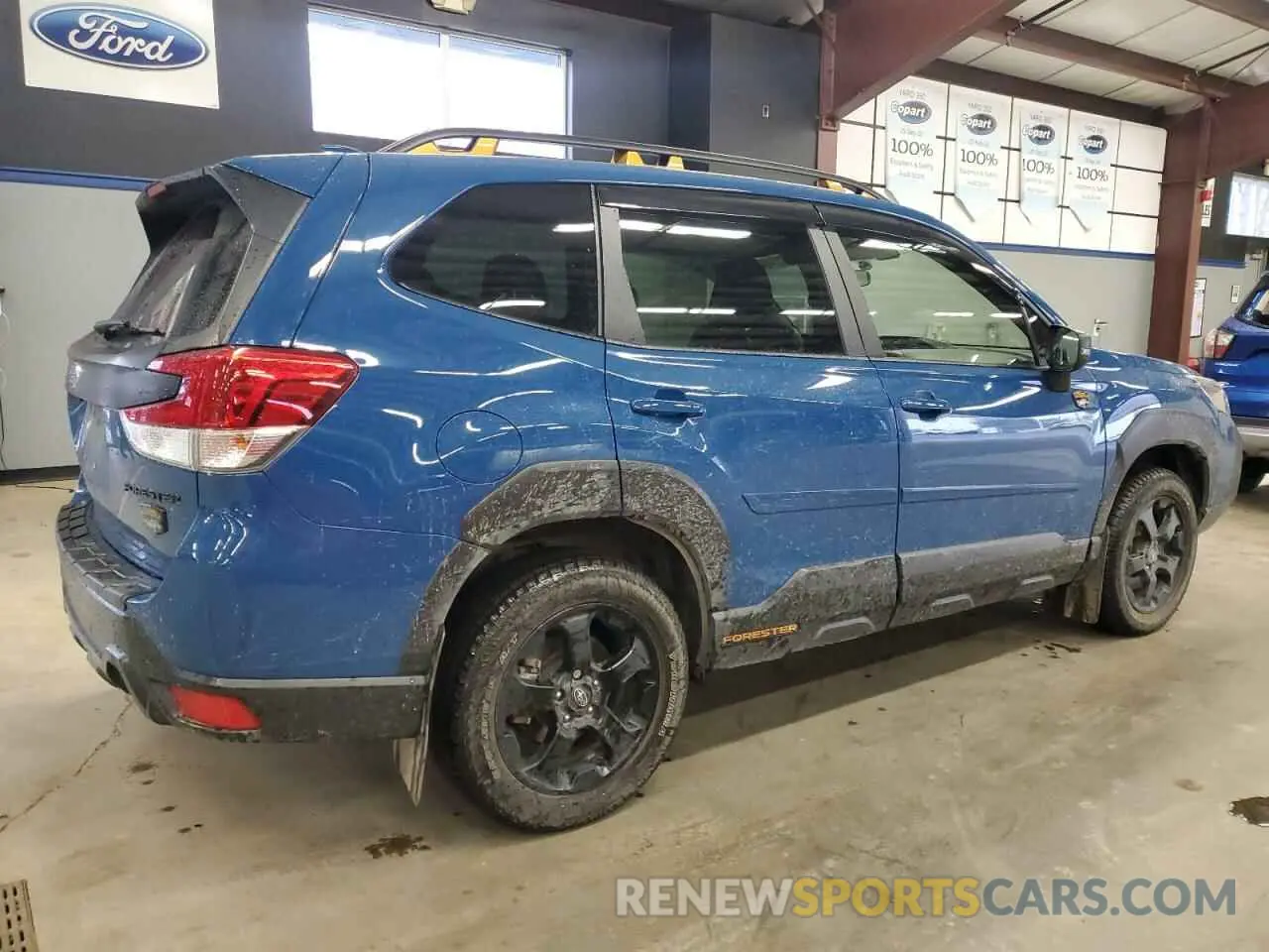 3 Photograph of a damaged car JF2SKAMC6NH432471 SUBARU FORESTER 2022