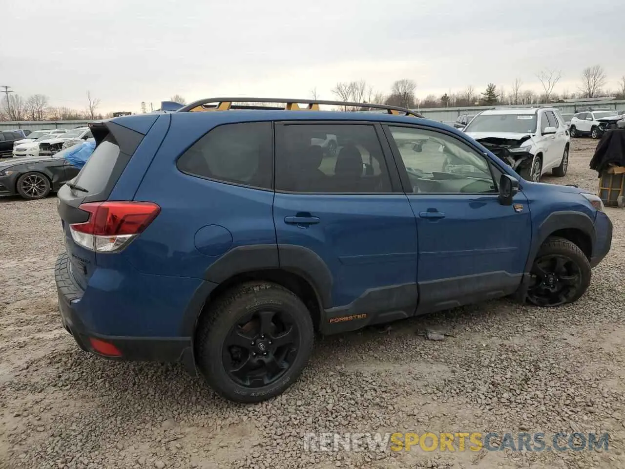 3 Photograph of a damaged car JF2SKAMC6NH513650 SUBARU FORESTER 2022