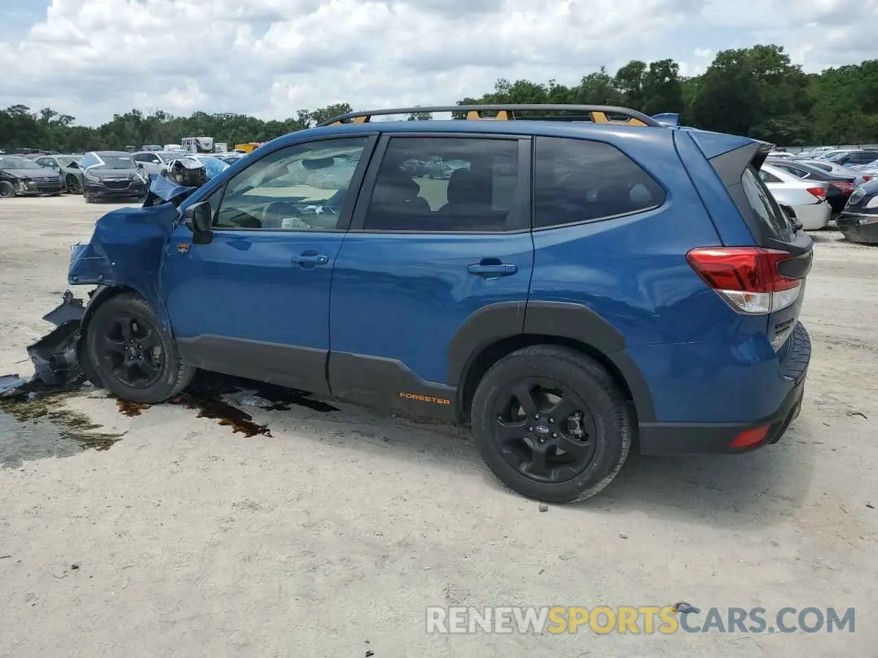 2 Photograph of a damaged car JF2SKAMC7NH447240 SUBARU FORESTER 2022