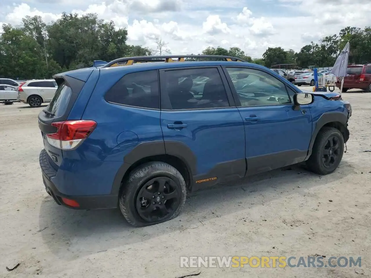 3 Photograph of a damaged car JF2SKAMC7NH447240 SUBARU FORESTER 2022